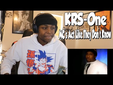 FIRST TIME HEARING KRS-One - MC's Act Like They Don't Know (REACTION)