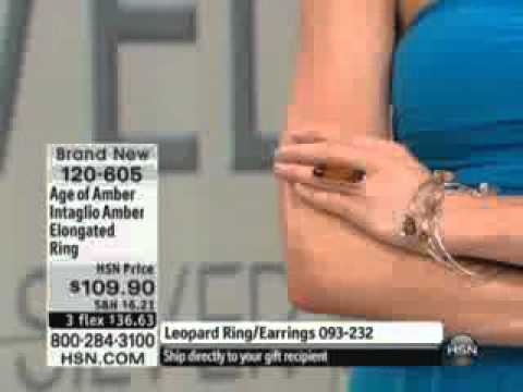 Age of Amber Intaglio Amber Elongated Sterling Silver Ring  Age of Amber