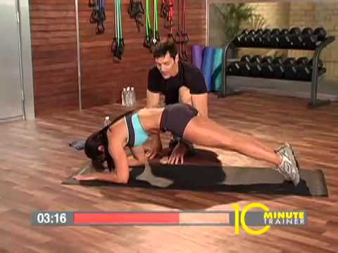 Free 10 Minute Trainer. A Complete Workout from Tony Horton: '10-Minute Abs'