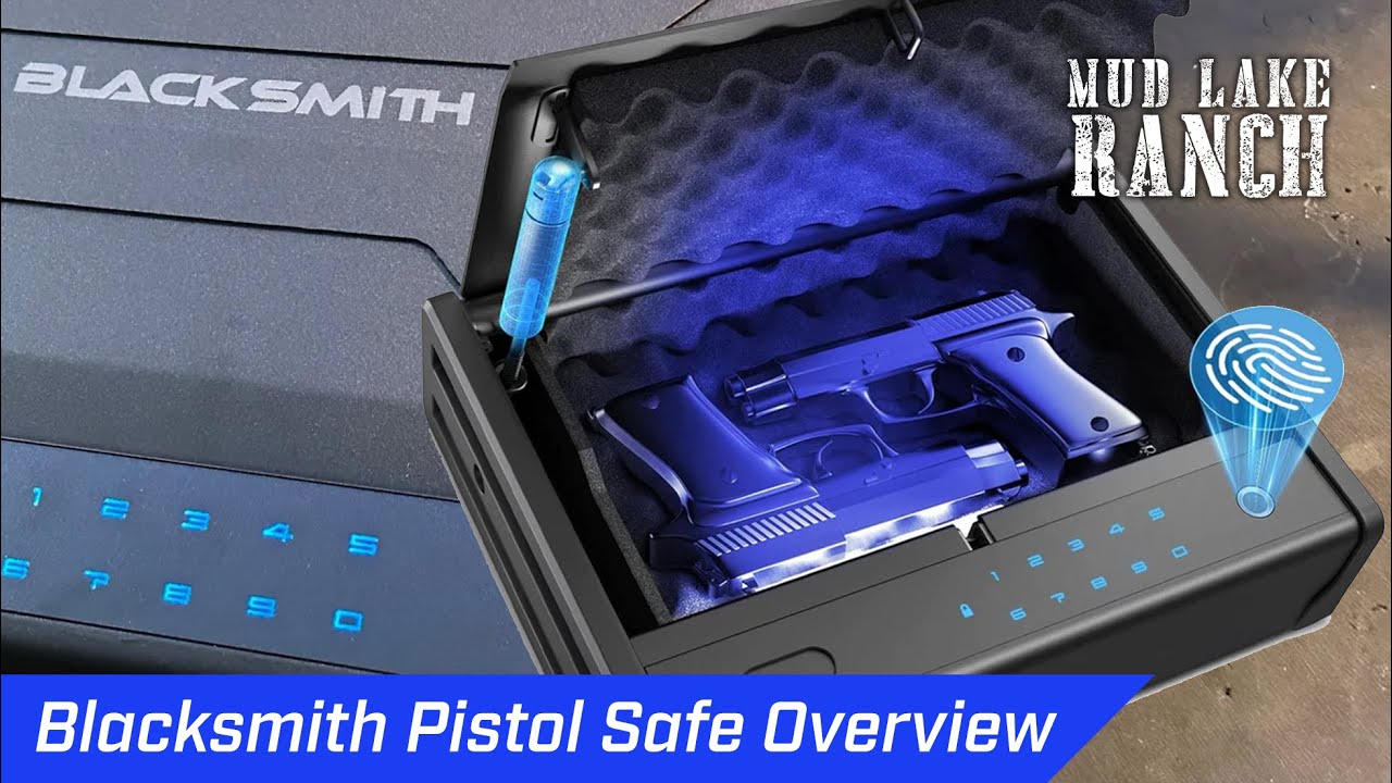 Blacksmith Pistol Safe Unboxing, Overview, and Setup Instructions