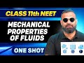 MECHANICAL PROPERTIES OF FLUIDS In ONE SHOT All Concepts Tricks PYQ Ummeed NEET