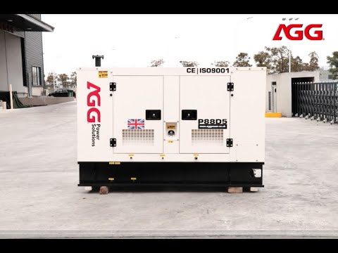 AGG P Series Generator Set Multi-side View