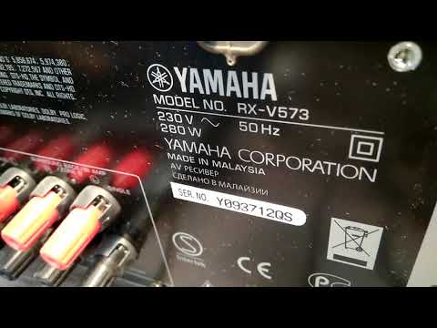 Не включается усилитель Yamaha RX-V573