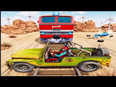 Train 🚆Derby Car Demolition Sim;||Derby Car Crash||Android gameplay,,
