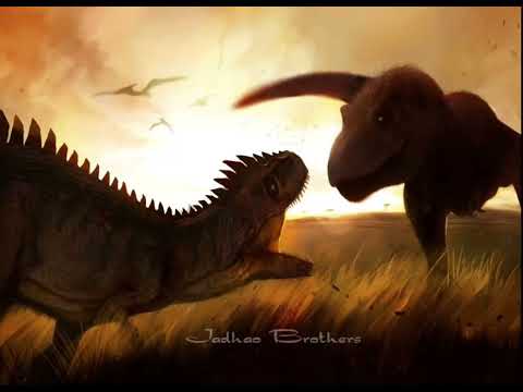 Jurassic World Dominion T-Rex vs Giga (Dominion Prologue Stop-motion)