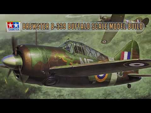 Tamiya Brewster B-339 Buffalo 1/48 Scale Model Build