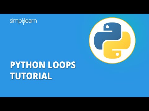 Python Loops Tutorial | Python Loops Explained | Python Tutorial | Python For Beginners |Simplilearn