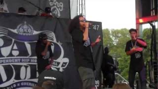"Batting Practice" - Souls of Mischief - Live @ Rock The Bells, NYC (9/3/11)