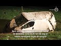 Busje gelanceerd op A50, bestuurder met spoed naar ziekenhuis