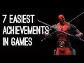 The 7 Easiest Achievements in Games 
