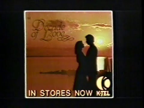 1982 "Decade of Love" Album from K-Tel Commercial