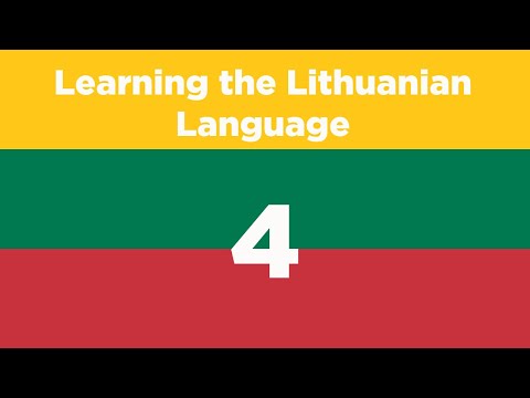 Learning The Lithuanian Language - Part 4 🇱🇹