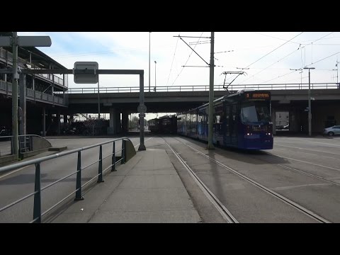HTM GTL8 3115, 3119 Beauty and the Beast reclametram & 3147 Rijnstraat/Schedeldoekshaven te Den Haag