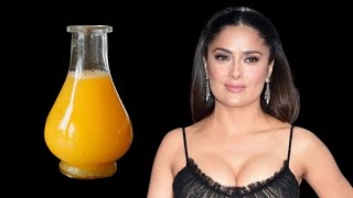 Salma Hayek (56) still looks 29! She drinks it every day and doesn't age 🔥 Anti Aging Benefits