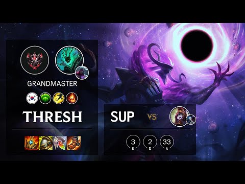 Thresh Support vs Lulu - KR Grandmaster Patch 11.12