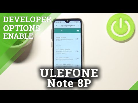 How to Activate Developer Options in ULEFONE Note 8P – Enter Hidden Menu