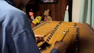I play green sleeves on the hammered dulcimer.