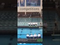 Compilation of Competition and Training Dives Platform, 3M, 1M