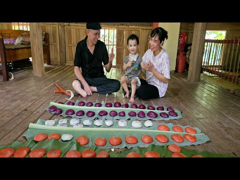 23-årig enlig mor: Lav en farverig traditionel banh-dag.