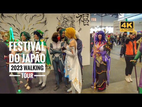 Festival do Japão 2023 São Paulo Tour | 4K Walk