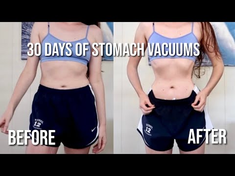 I Did Stomach Vacuums For 30 Days || BEFORE AND AFTER