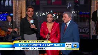 Lady Gaga and Tony Bennett Live On GMA HD