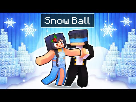 Our First SNOW BALL Dance In Minecraft!