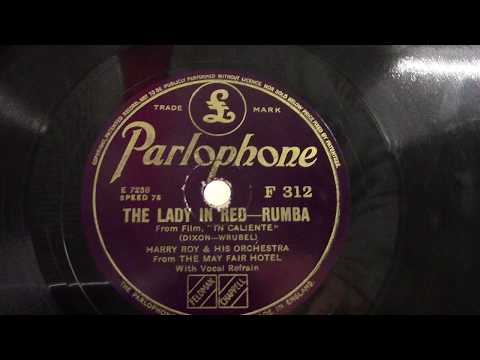 Harry Roy orch: The lady in red. (1935).