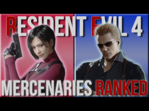 All RESIDENT EVIL 4 Mercenaries Characters RANKED WORST to BEST (4 remake)
