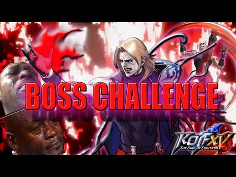 KOF 15 :  OMEGA Rugal Boss Challenge 😅