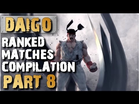 Street Fighter V | 5 DAIGO - THE BEAST - UMEHARA ranked matches compilation - PART 8 - 1080P