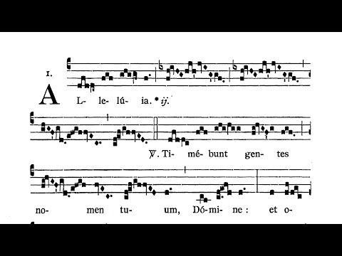 Dominica XVIII post Pentecosten (XVIII Sunday after Pentecost) - Alleluia (Timebunt gentes)