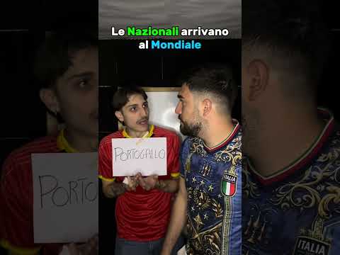 Le Nazionali arrivano al Mondiale
