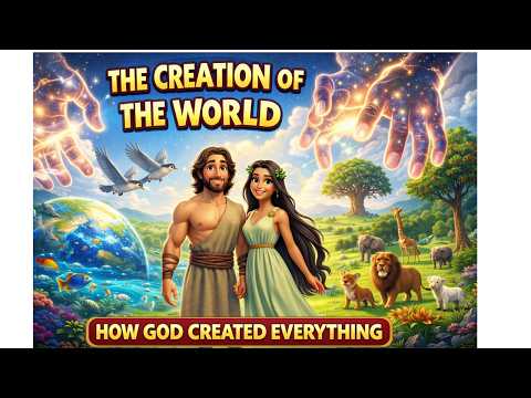 Let There Be Light! 🌎✨ | The Creation of the World | Kids Bible Song About Adam and Eve