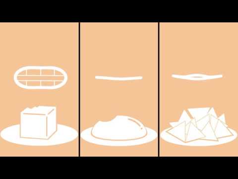 造形デザイン学科 オノマトペアニメーション「もぐもぐ」／onomatopoeia animation