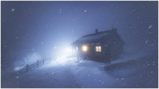 Loud Blizzard, Winter Storm &amp; Wind Sounds for Sleeping┇Heavy Snow Storm┇Howling Wind &amp; Blowing Snow