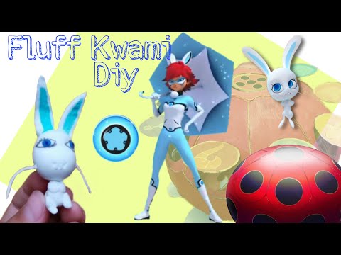 Fluff Kwami Diy/ Bunnix / Fluff rabbit Kwami Diy / Tutorial Fluff Miraculous / Maks Team Diy - 2022