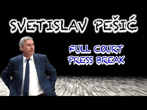 Coach PEŠIĆ - Simple & Effective FULL COURT PRESS BREAK | Basketball Culture