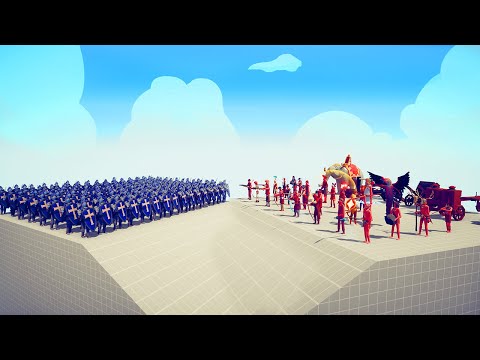 ALL RANGED UNITS vs 100x EVERY MELEE UNIT Part 2 | TABS - Totally Accurate Battle Simulator