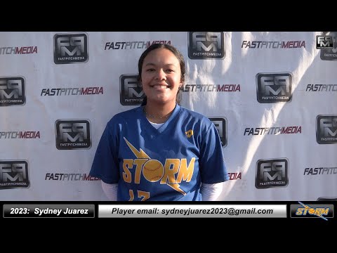 2023 Sydney Juarez Committed to Azusa Pacific Middle Infielder Softball Skills Video - Ca Storm
