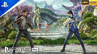(PS5 PRO) Mortal Kombat 1 | MK2 MOVIE Johnny Cage VS Kitana VS Shao Khan VS Baraka Gameplay[4K60HDR]