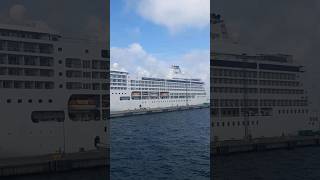 MV Seven seas mariner in Tallinn #tallinn #cruiseship #portoftallinn #cruise #travel #ship #port