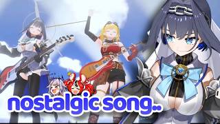 Kronii reaction about the song choice in Kaela's 3D live, Biboo & Bae too!