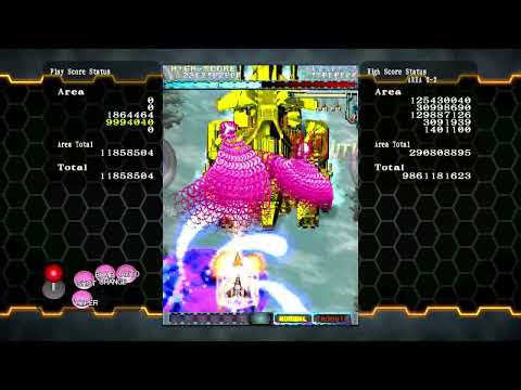 Dodonpachi Resurrection steam 1.5 ver A-P type 2-2 boss training No death clear(2 auto bombs)