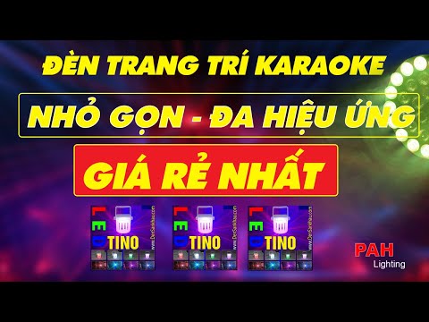 Đèn LED sân khấu mini Tino trang trí phòng Karaoke gia đình muôn sắc màu