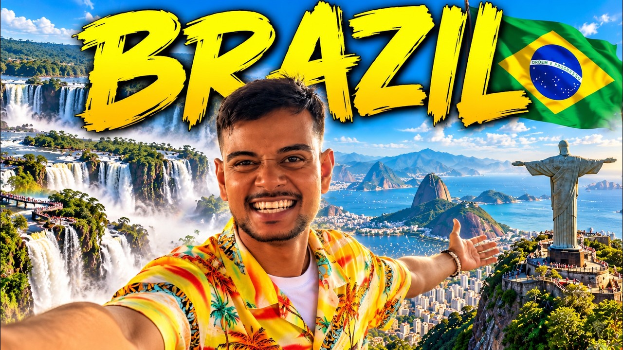 My First Day in Brazil 🇧🇷