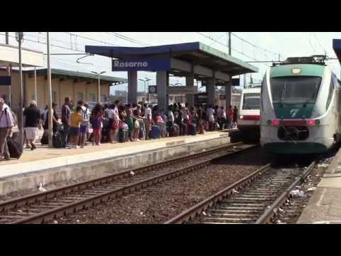 ES* 9878 IN ARRIVO A ROSARNO ...