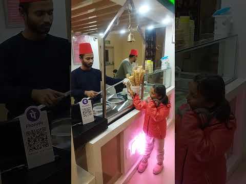 Siyona going for Turkish icecream