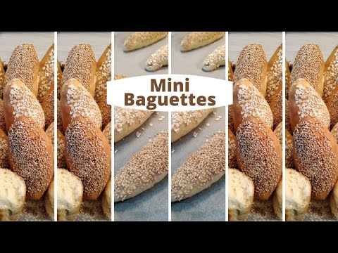 Mini Baguettes🥖 Très Facile à Faire👌