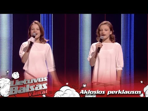 Urtė ir Smilte Mikšaitės - Gera | Aklosios perklausos | Lietuvos Balsas. Vaikai S2